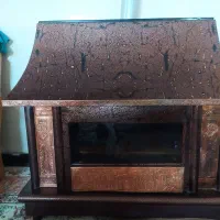 طرح شومینه و ساده بخاری