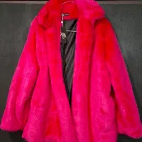 پالتو خز صورتی