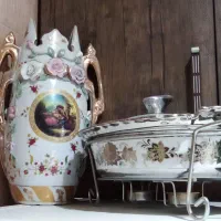 گلدان گل برجسته معاوضه با وسایل قدیمی