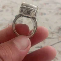 انگشتر آنتیک نگین سلیمانی گبری زیر خاکی|جواهرات|اصفهان, ملک‌شهر|دیوار