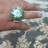انگشتر نقره موزانایت