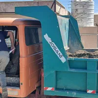 حمله نخاله ومصالح ساختمانی درکیانمهر وچهارباغ