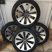 رینگ اوپتیمایی لاستیک کره ای 80% پارس 405 سمند 206|قطعات یدکی و لوازم جانبی|اصفهان, شفق|دیوار