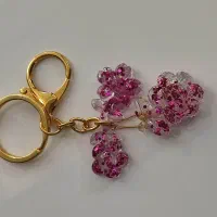 گوشواره و جا سویچی رزین