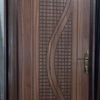 درب اتاقی چوبی با چهارچوب از دم قسط (بدون پول پیش)|مصالح و تجهیزات ساختمان|بم, |دیوار