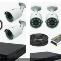 دوربین مداربسته با نصب حرفه ای+ضبط صدا و تصویر