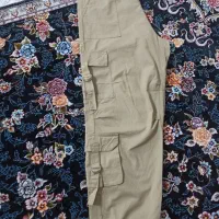 شلوار کرمی شش جیب کاملا سایز ۴۲ تا ۴۴