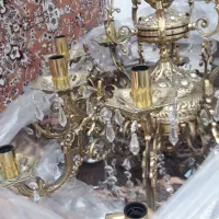 وسایل واثاثیه بچه...لوستربرنز شیک و ۱۶لامپ خاص