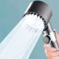 سردوش حمام 4 حالته سیلیکونی افزایش فشار آب