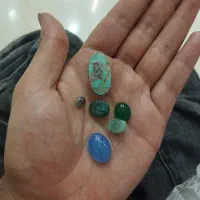 زمرد اوپال عقیق فیروزه