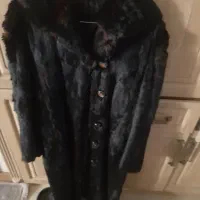پالتو پوست خرگوش مشکی