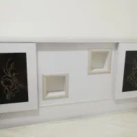 تخت دو نفره MDF همراه با تشک رویال نو