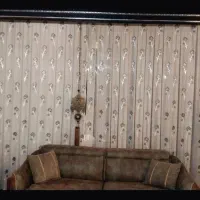 پرده حریر ترک ۶متری ،همراه با کتیبه