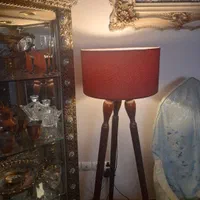 آباژور سه پایه تمام چوب روس نو|چراغ خواب و آباژور|ری, دولت‌آباد|دیوار