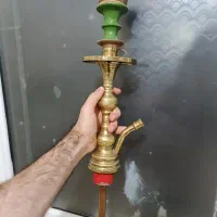 قلیان (قلیون) تنه برنجی حاج اوغلی|صنایع دستی و سایر لوازم تزئینی|تهران, سبلان (لشگر)|دیوار