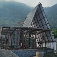 ساخت کلبه چوبی