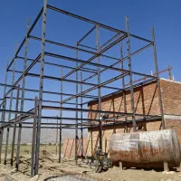 اجرای جوشکاری اسکلت و نیمه اسکلت