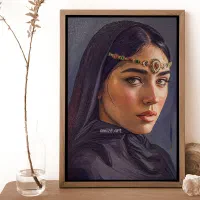 نقاشی چهره،‌پرتره از روی عکس|تابلو، نقاشی، عکس|تهران, شهر زیبا|دیوار