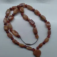 گردنبند سنگی عقیق