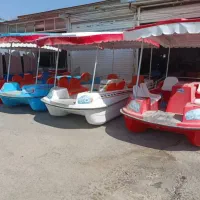 قایق پدالی فولکسی قو ورزشی کودک فایبرگلاس|قایق و سایر وسایل نقلیه|گرمدره, |دیوار