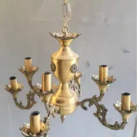لوستر برنجی