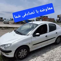 ۲۰۶ sd مدل ۹۰ ....تصادفی