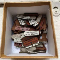 لیبل چرمی کوچک