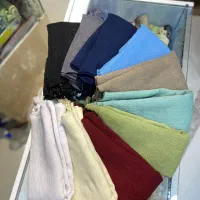 شال ساده و لبه ریش