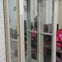 بوفه چوبی|بوفه، ویترین، کنسول|باسمنج, |دیوار