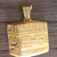 پلاک طلا ب قیمت تابلو