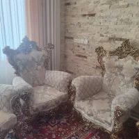 مبل سلطنتی خیلی تمیز 9نفره