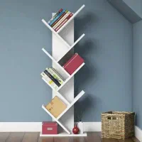 استند گل  دکوری   کتابخانه  شلف  کتاب