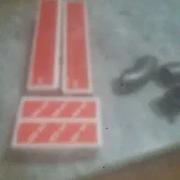 دوبسته چاشنی ویک بسته میخ ۳۰ عدد زانو وسه راه گاز