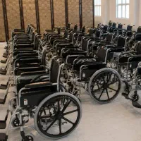 ویلچر ساده تاشو