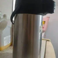 فلاسک چای بزرگ تمام استیل دوجدارهست