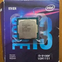 Cpu core i3 9100f