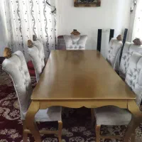 میز وصندلی هشت نفره بیست وپنج ملیون