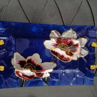 سینی سه تایی شیشه ای|ظروف سرو و پذیرایی|قم, شهرک مهدیه (مدرس)|دیوار