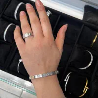 بنگل کارتیر اورجینال تمام استیل رنگ ثابت عمری