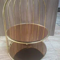 قفس طلایی دو طبقه|صنایع دستی و سایر لوازم تزئینی|ورامین, ورامین|دیوار