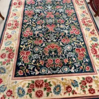 فرش کلکسیونی ابی درباری الماس کویر|فرش|تهران, مشیریه|دیوار