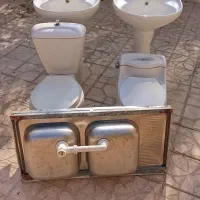 فروش لگن  ظرفشویی وتوات فرنگی و روشویی