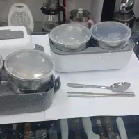 ظرف غذا دو طبقه برقی|ظروف نگهدارنده، پلاستیکی، یک‌بارمصرف|کرج, مصباح|دیوار