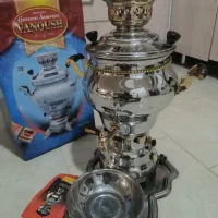 سماور گازی نو باسینی و جام