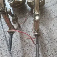 لاله لوستر برنز|لوستر و چراغ آویز|تهران, نیروی هوایی (پیروزی)|دیوار