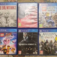 بازی ps4 evil within 2 lego movie city drive club