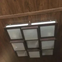لوستر طرح چوب