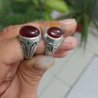انگشتر نقره عقیق مردانه