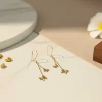 گوشواره طلا مینیمال|جواهرات|تهران, خلیج فارس|دیوار
