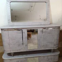 آینه و کنسول +میز تی وی /شرکتی سنگین وزن/